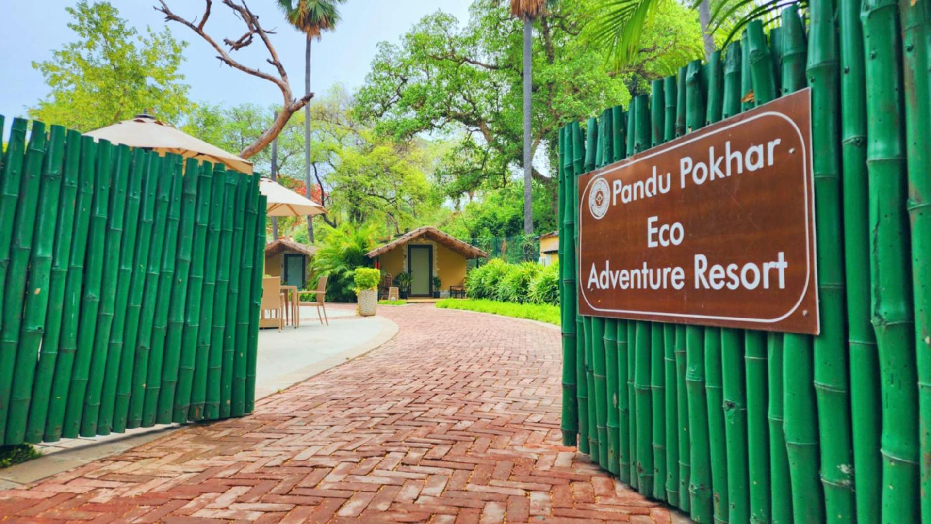 Pandu Pokhar Eco Adventure Resort Раджгир Экстерьер фото